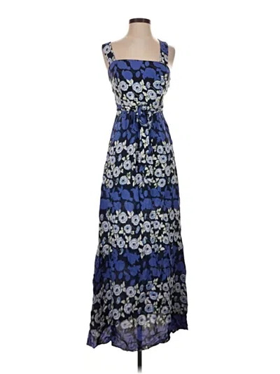 Pre-owned Maeve Casual Dress In Blue