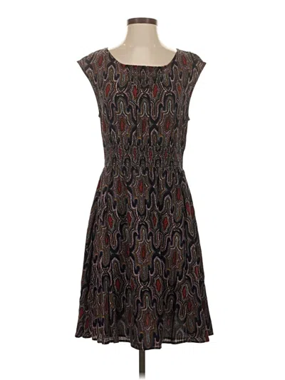 Pre-owned Maeve Casual Dress In Brown