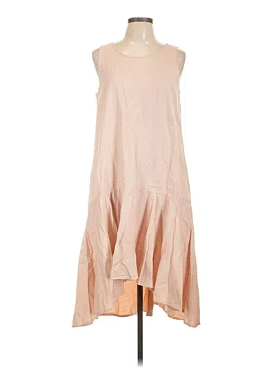 Pre-owned Maeve Casual Dress In Brown