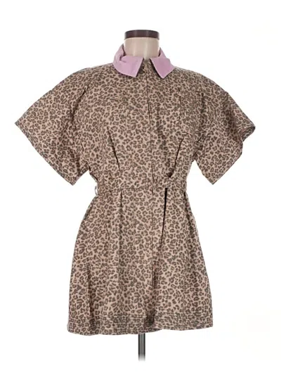 Maeve Casual Dress In Brown