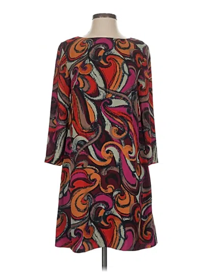 Pre-owned Maeve Casual Dress In Brown
