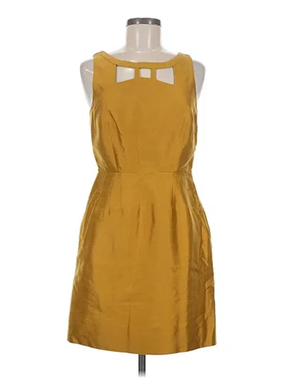 Pre-owned Maeve Casual Dress In Gold