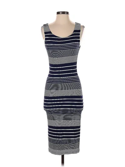 Pre-owned Maeve Casual Dress In Gray