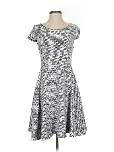Pre-owned Maeve Casual Dress In Gray
