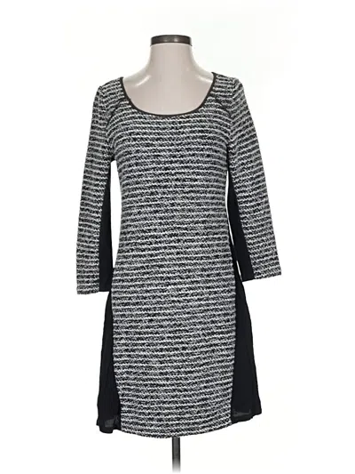 Pre-owned Maeve Casual Dress In Gray