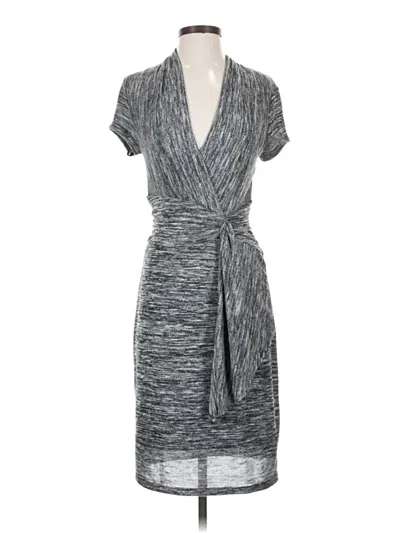 Pre-owned Maeve Casual Dress In Gray