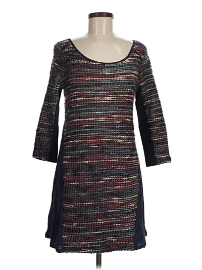 Pre-owned Maeve Casual Dress In Gray