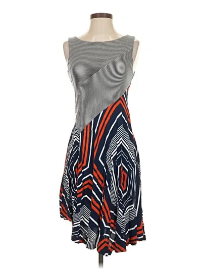 Pre-owned Maeve Casual Dress In Gray