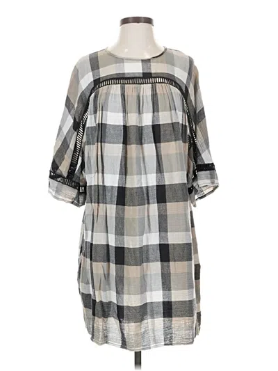 Pre-owned Maeve Casual Dress In Gray