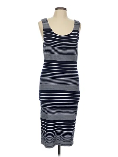 Pre-owned Maeve Casual Dress In Gray