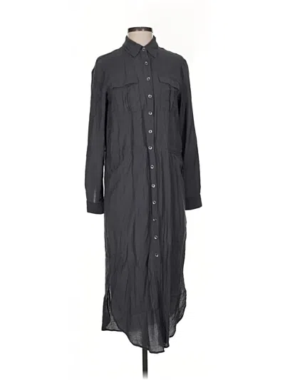 Pre-owned Maeve Casual Dress In Gray