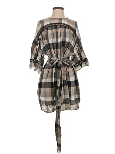 Pre-owned Maeve Casual Dress In Gray