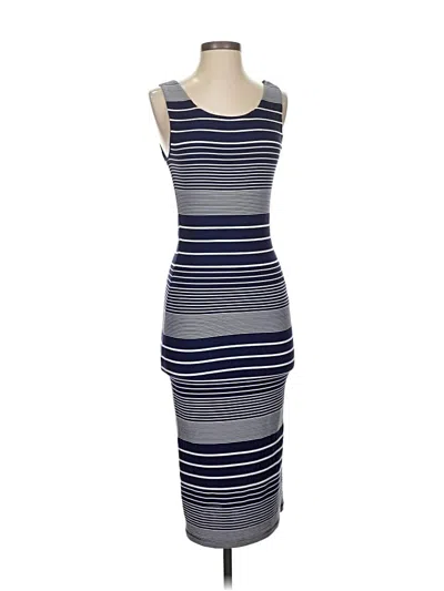 Pre-owned Maeve Casual Dress In Gray