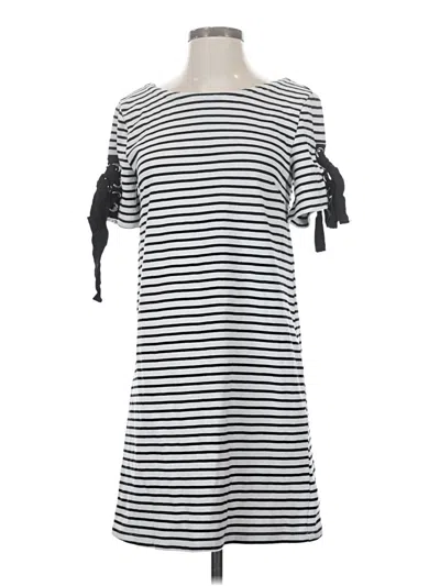 Pre-owned Maeve Casual Dress In Gray