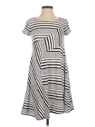 Pre-owned Maeve Casual Dress In Gray