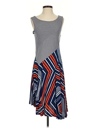 Pre-owned Maeve Casual Dress In Gray