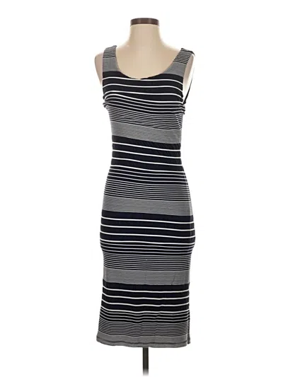 Pre-owned Maeve Casual Dress In Gray