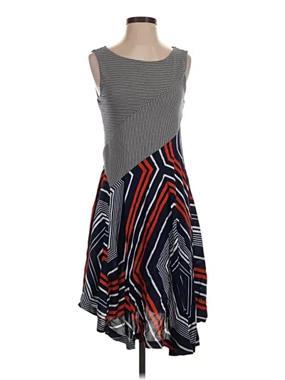 Pre-owned Maeve Casual Dress In Gray