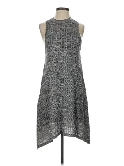 Pre-owned Maeve Casual Dress In Gray