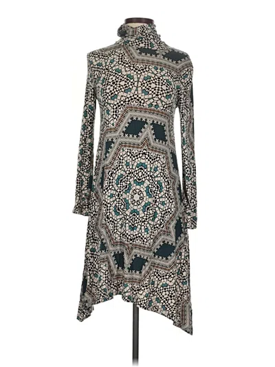 Pre-owned Maeve Casual Dress In Gray