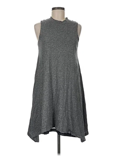 Pre-owned Maeve Casual Dress In Gray