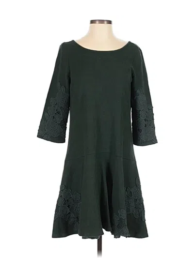 Pre-owned Maeve Casual Dress In Green