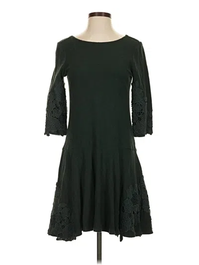 Pre-owned Maeve Casual Dress In Green