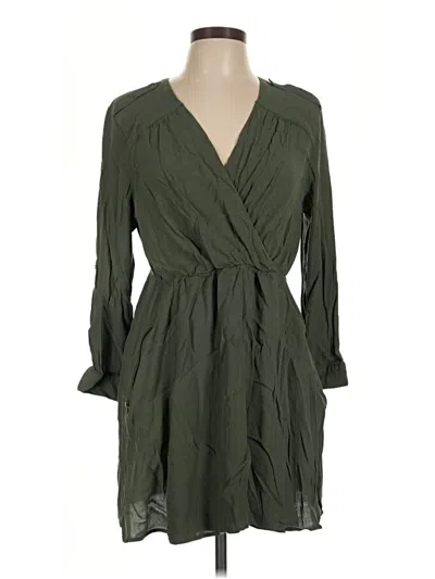 Pre-owned Maeve Casual Dress In Green