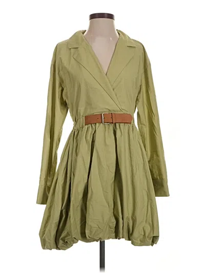 Pre-owned Maeve Casual Dress In Green