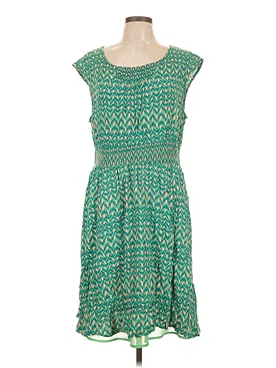 Pre-owned Maeve Casual Dress In Green