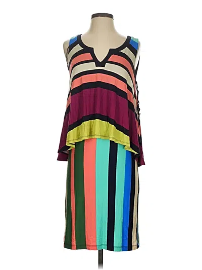 Pre-owned Maeve Casual Dress In Green