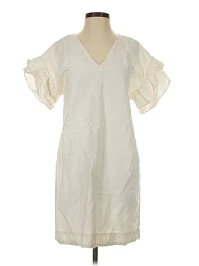 Pre-owned Maeve Casual Dress In Ivory