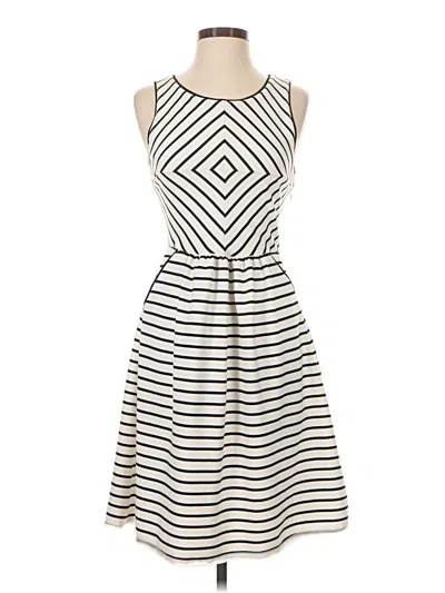 Pre-owned Maeve Casual Dress In Ivory