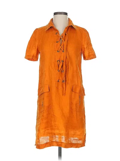 Pre-owned Maeve Casual Dress In Orange