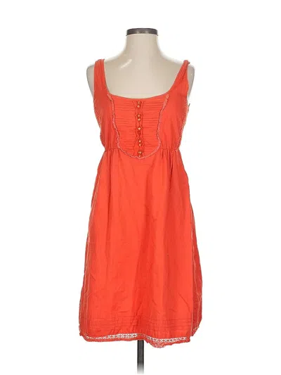 Pre-owned Maeve Casual Dress In Orange