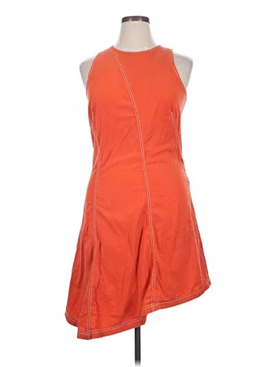 Pre-owned Maeve Casual Dress In Orange