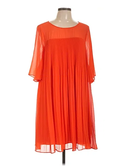 Pre-owned Maeve Casual Dress In Orange