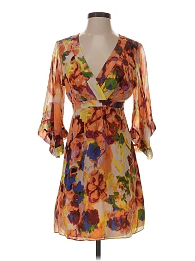 Pre-owned Maeve Casual Dress In Orange