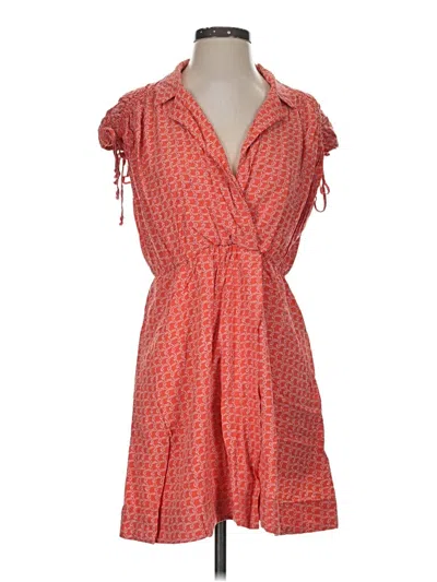Pre-owned Maeve Casual Dress In Orange