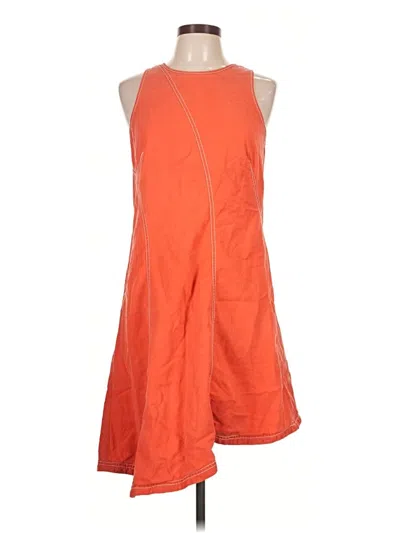 Pre-owned Maeve Casual Dress In Orange