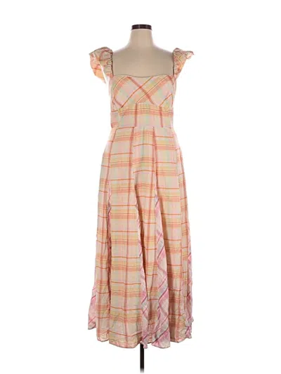 Pre-owned Maeve Casual Dress In Orange