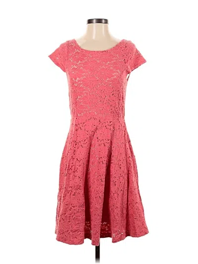 Pre-owned Maeve Casual Dress In Pink