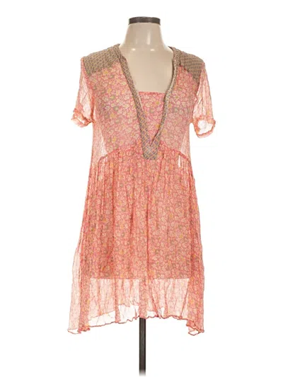 Pre-owned Maeve Casual Dress In Pink