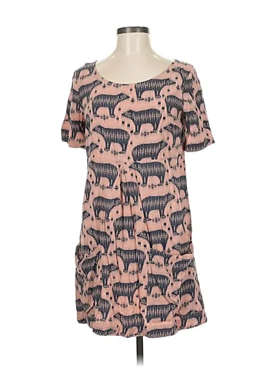 Pre-owned Maeve Casual Dress In Pink