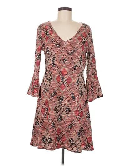 Pre-owned Maeve Casual Dress In Pink