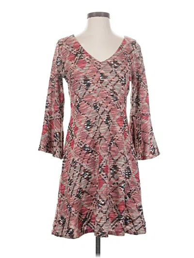 Pre-owned Maeve Casual Dress In Pink