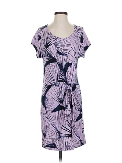 Pre-owned Maeve Casual Dress In Purple