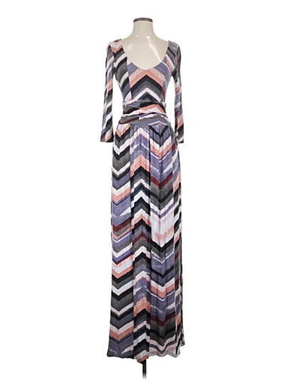 Pre-owned Maeve Casual Dress In Purple