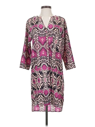 Pre-owned Maeve Casual Dress In Purple
