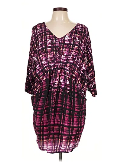 Pre-owned Maeve Casual Dress In Purple
